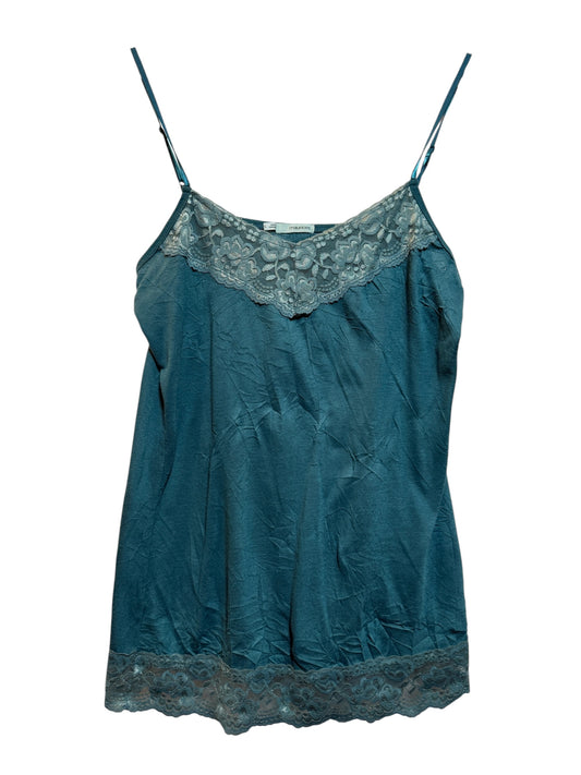 Maurices Women's blue Lace Top (Size L)