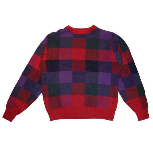 Winona Knits Red Knitted Sweater (Size L)