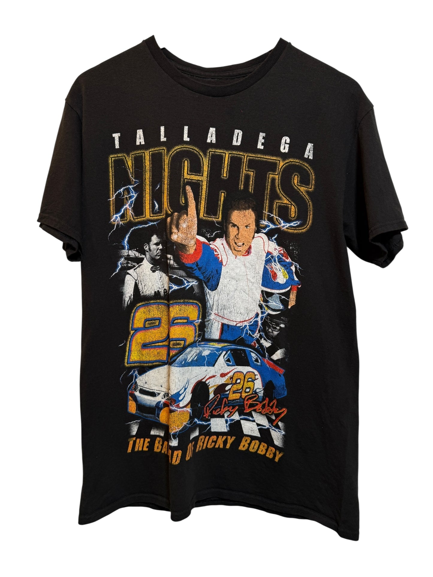 Talladega Nights Mens Black T Shirt (Size L)