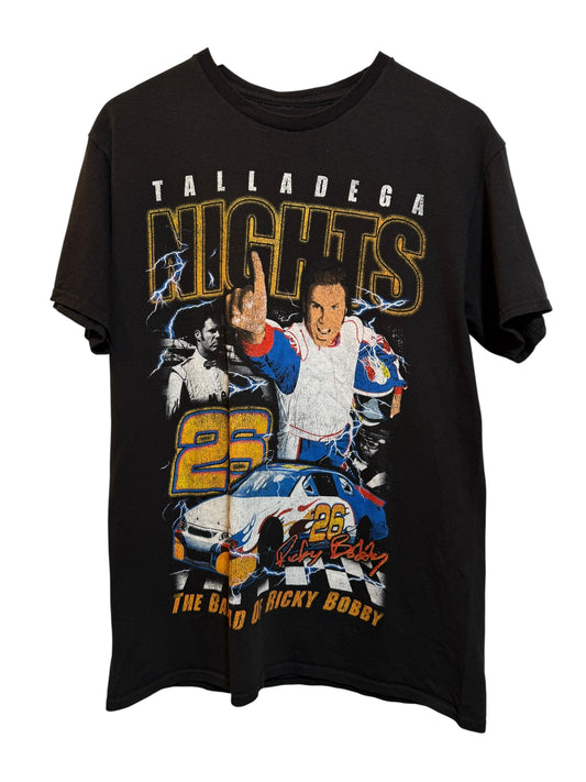 Talladega Nights Mens Black T Shirt (Size L)