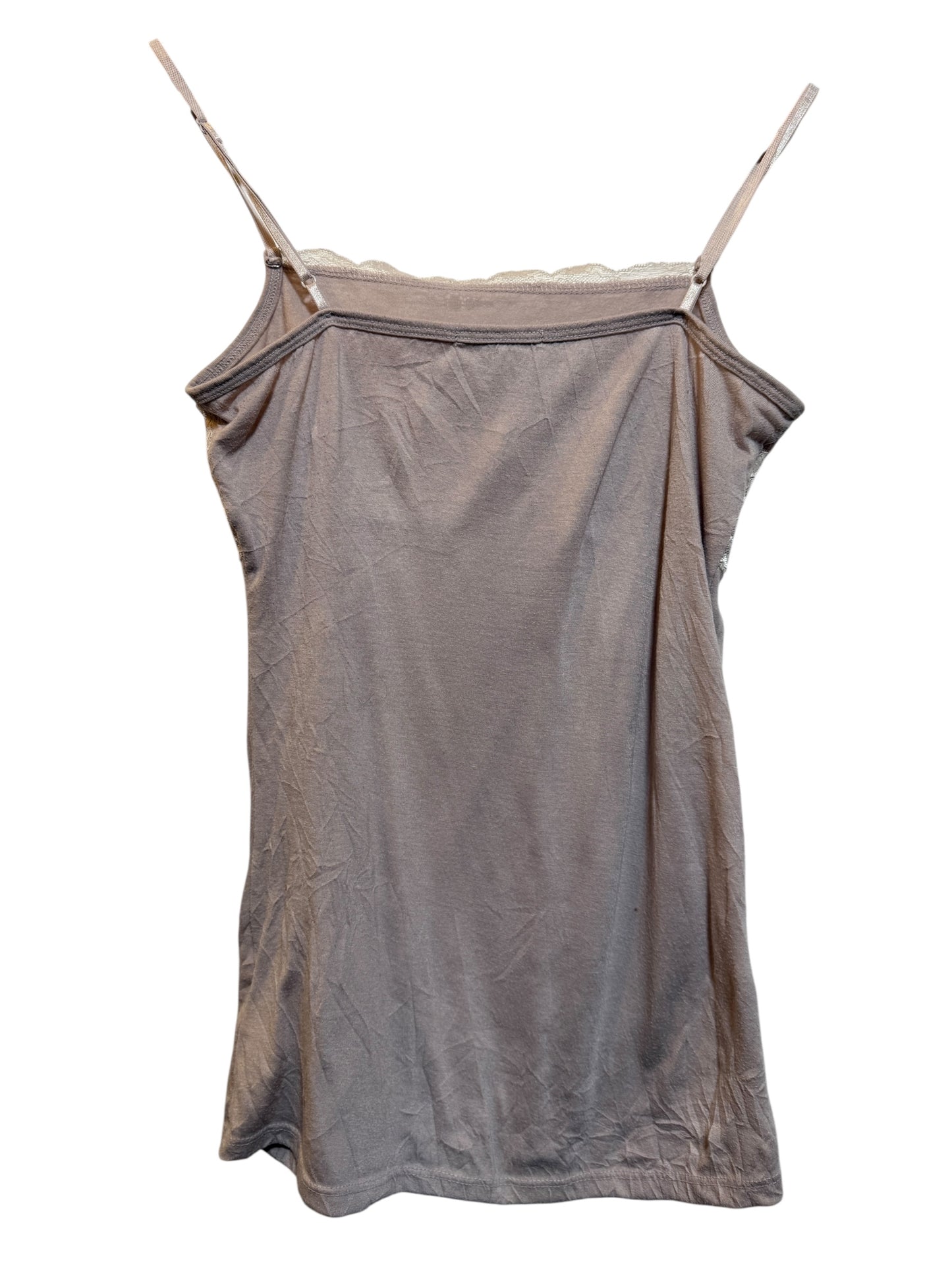 Maurices Women's Grey Lace Top (Size S)