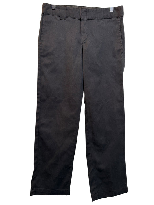 Dickies Slim Fit Mens Black Trousers (29x30)