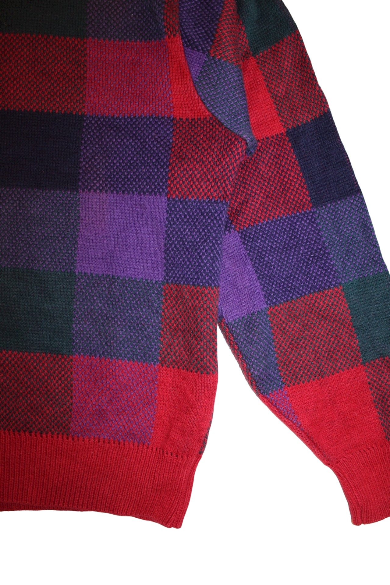 Winona Knits Red Knitted Sweater (Size L)