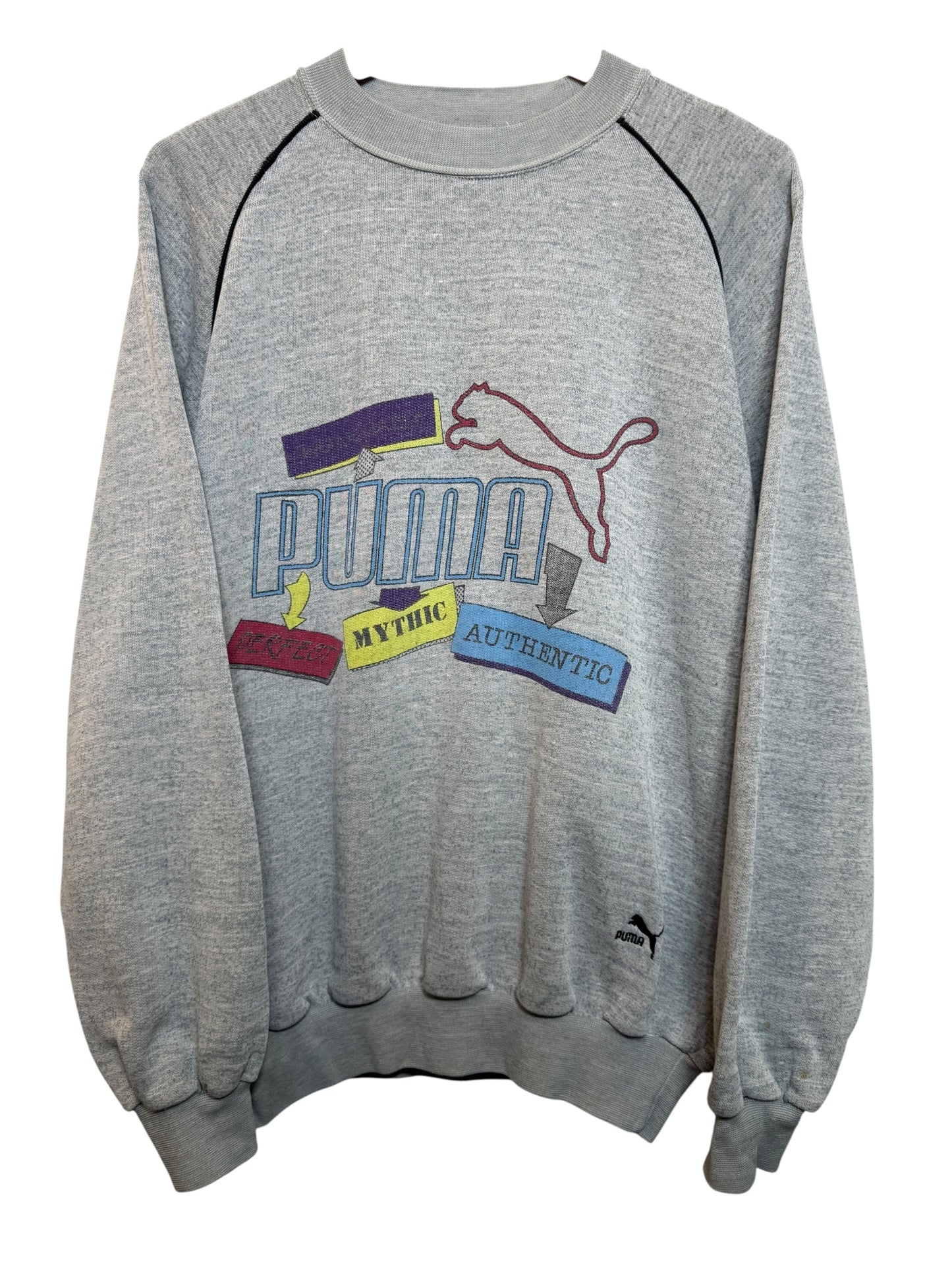 Puma Mens Grey Sweatshirt (Size L)