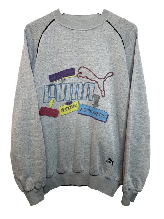 Puma Mens Grey Sweatshirt (Size L)