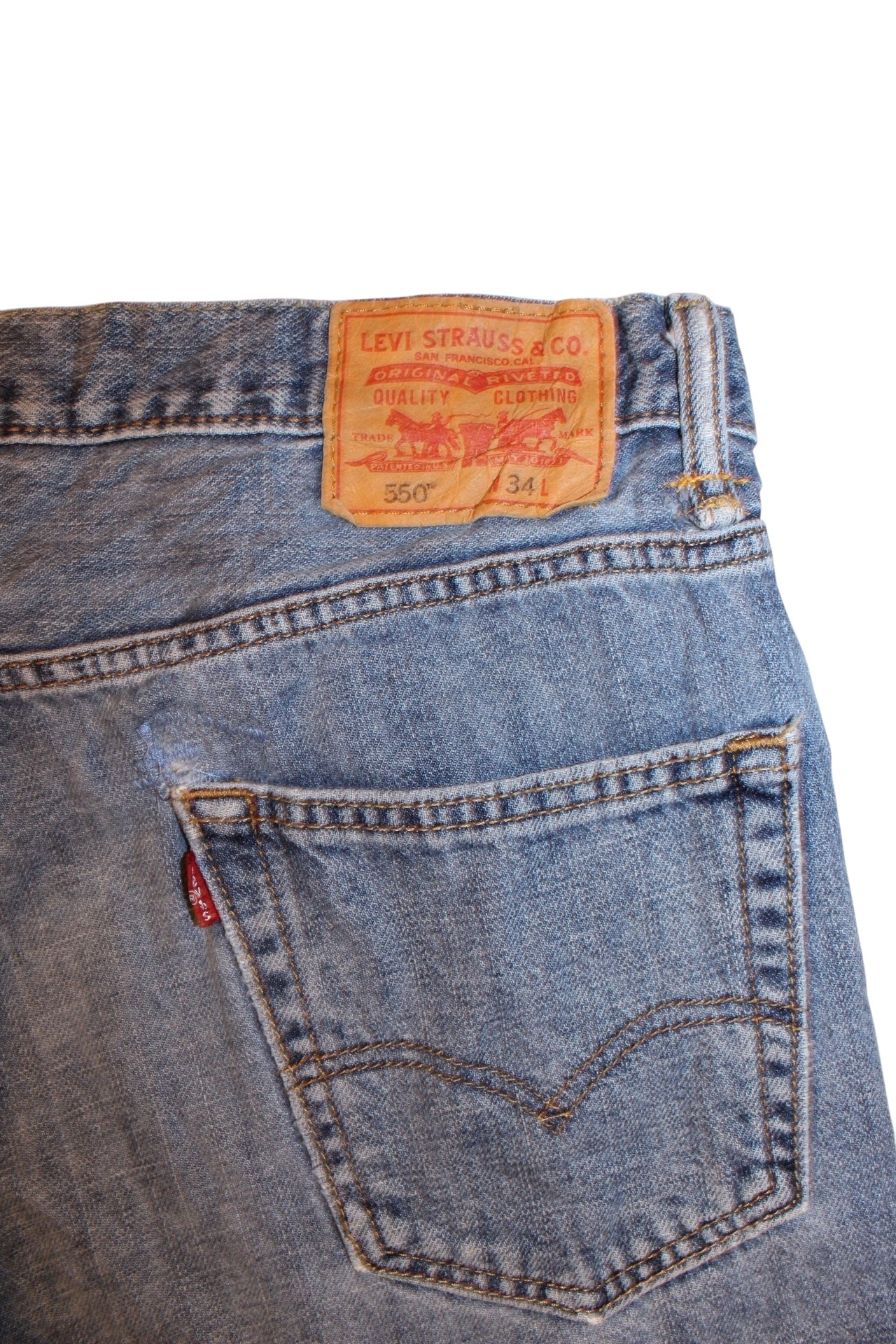 Levi 550 Blue Jorts (Size XL)