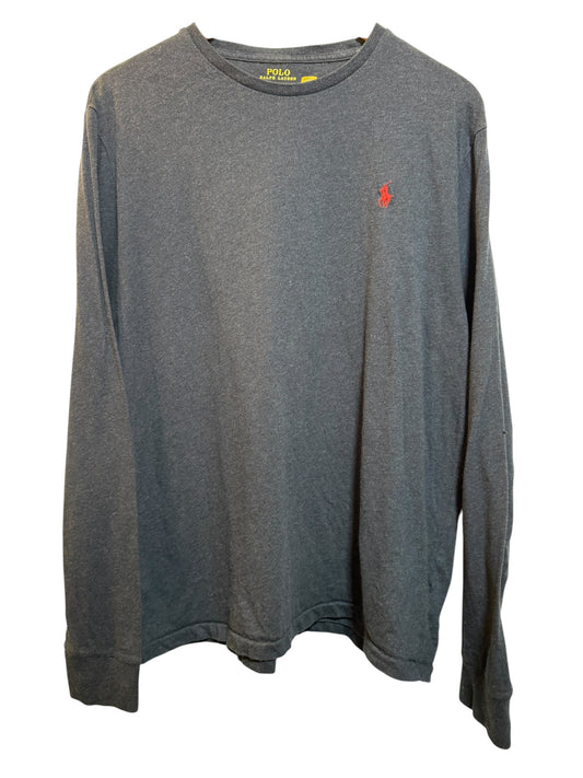 Polo Ralph Lauren Mens Navy Longsleeve Top (Size L)