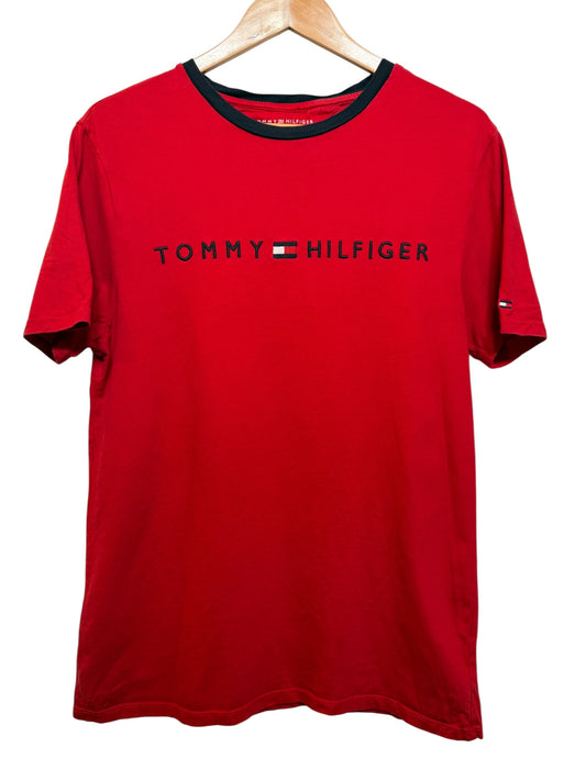 Tommy Hilfiger Red T Shirt (Size M)