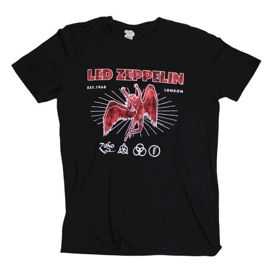 Led Zeppelin Mens T Shirt (Size M)