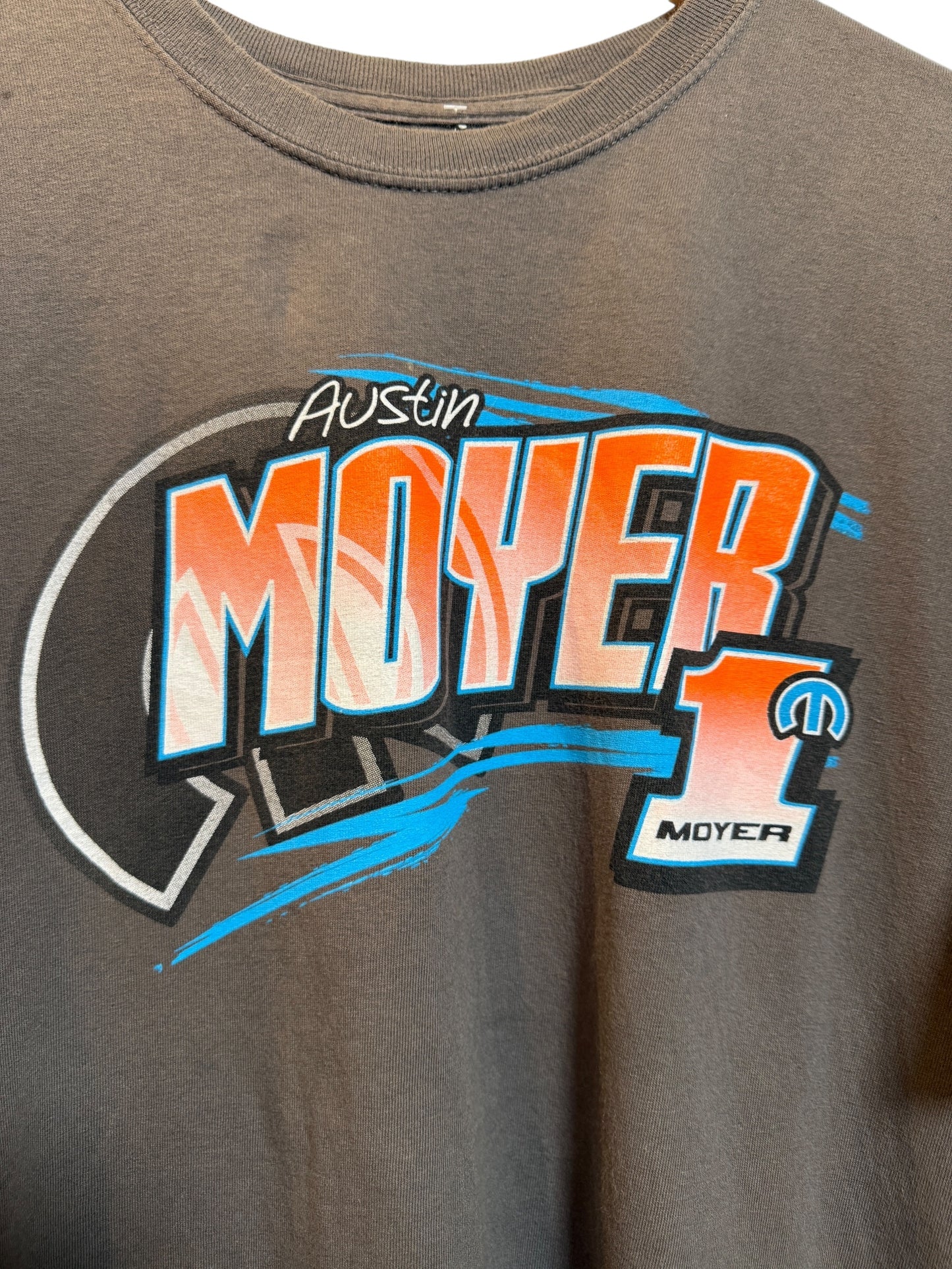 Austin Moyer Mens Grey T Shirt (Size XL)