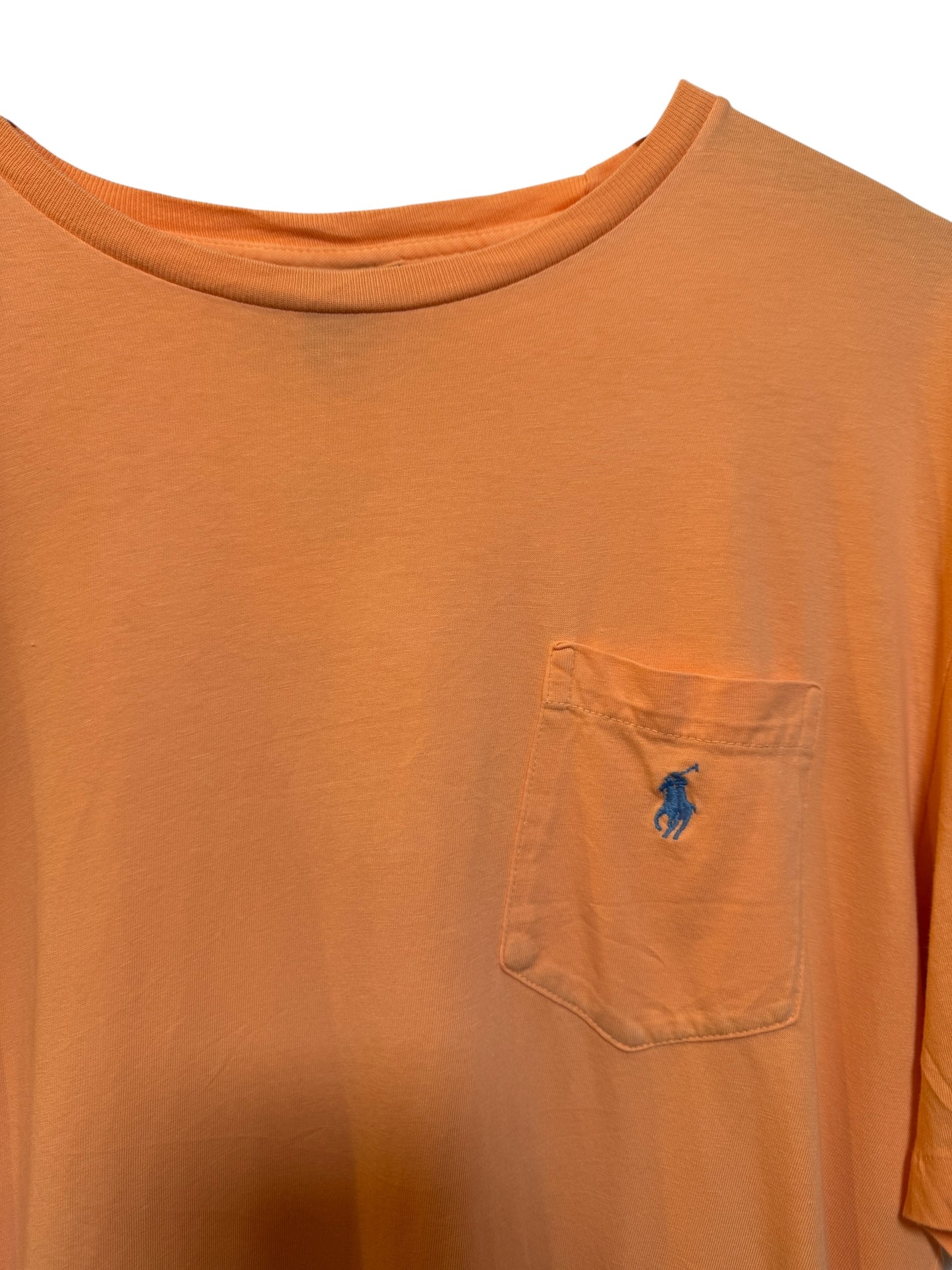 Polo Ralph Lauren Mens Orange T Shirt (Size L)