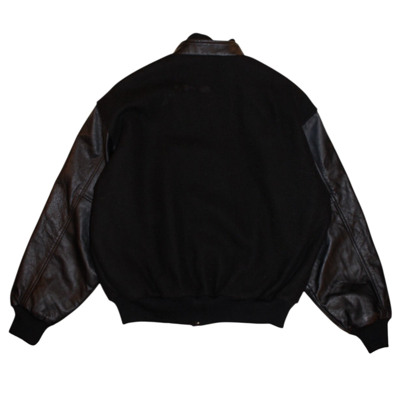 Sumac Leather Varsity Jacket (Size M)