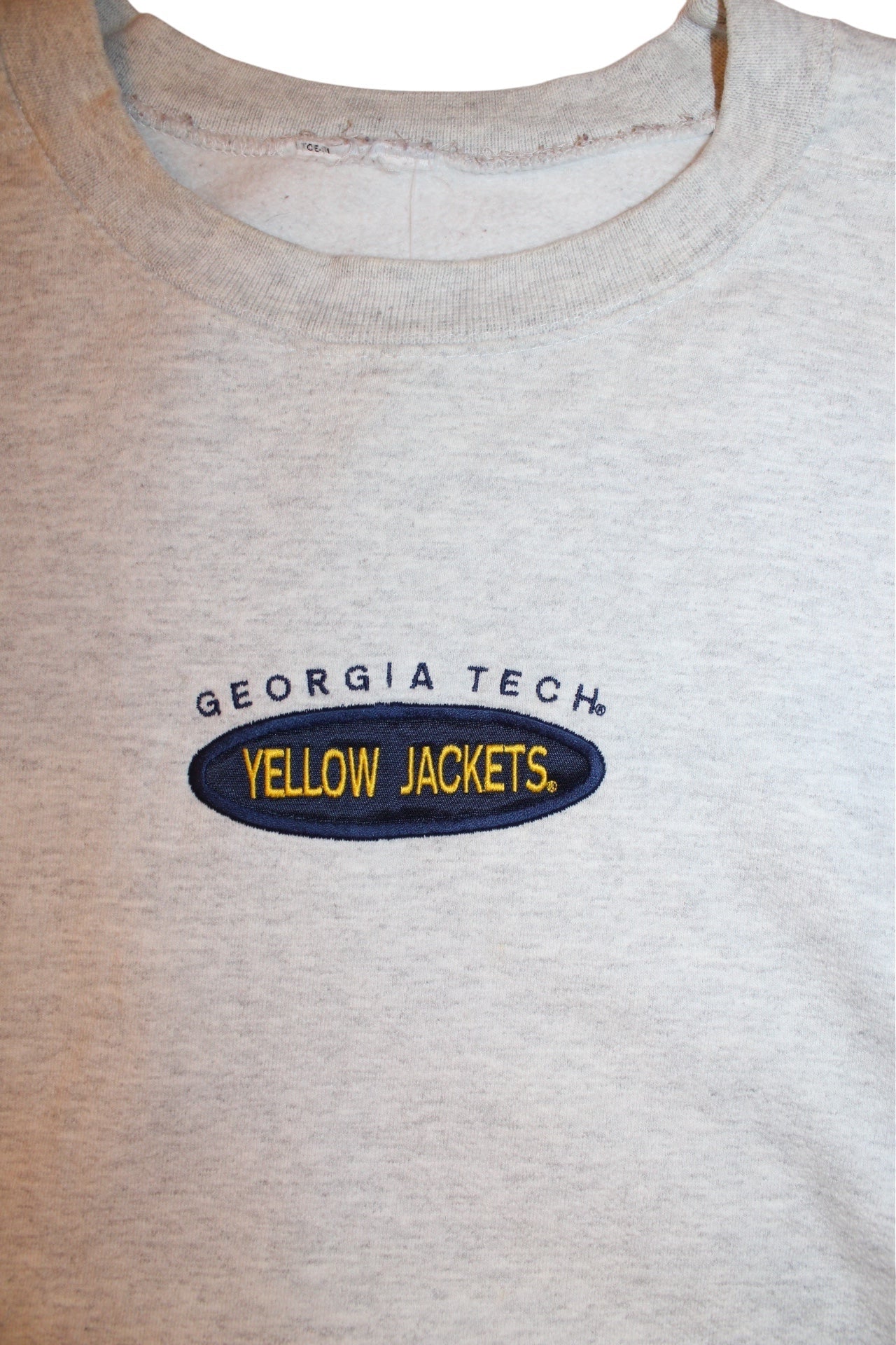 Yellow Jackets Mens Grey Sweatshirt (Size L)