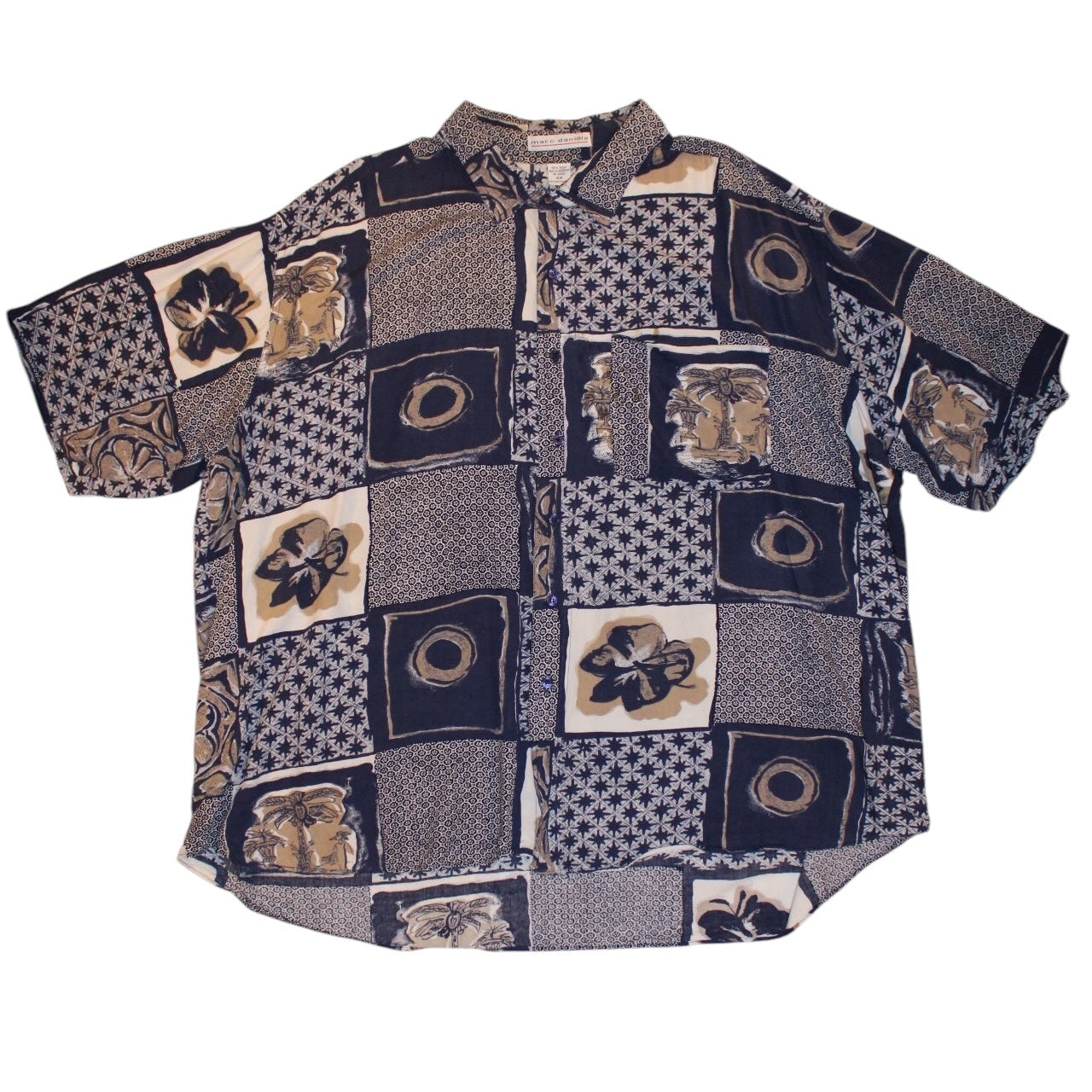 Marc Daniels Mens Hawaiin Shirt (Size XXL)