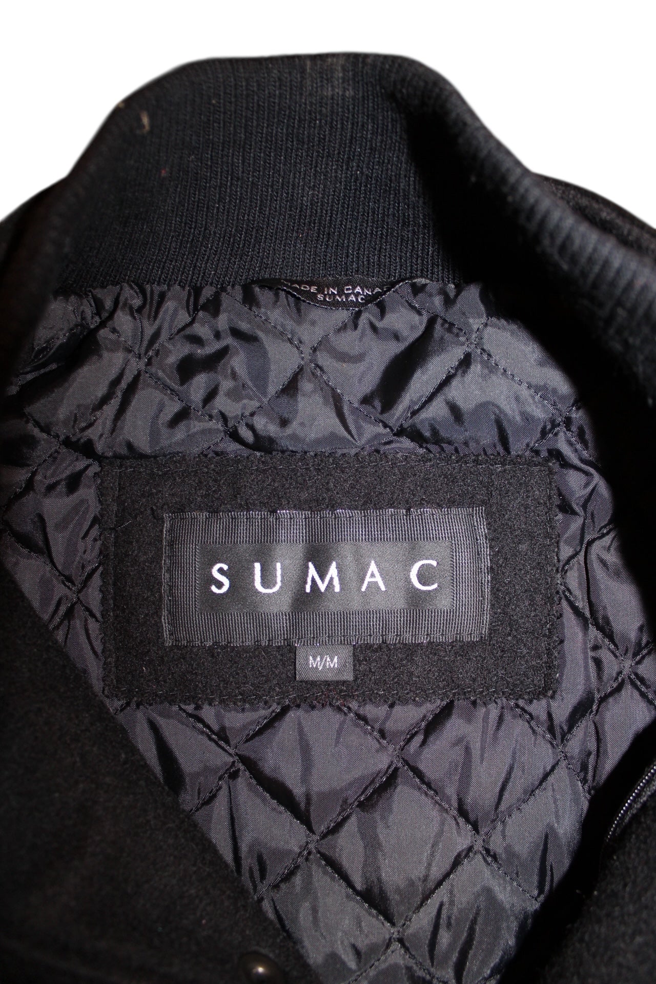 Sumac Leather Varsity Jacket (Size M)