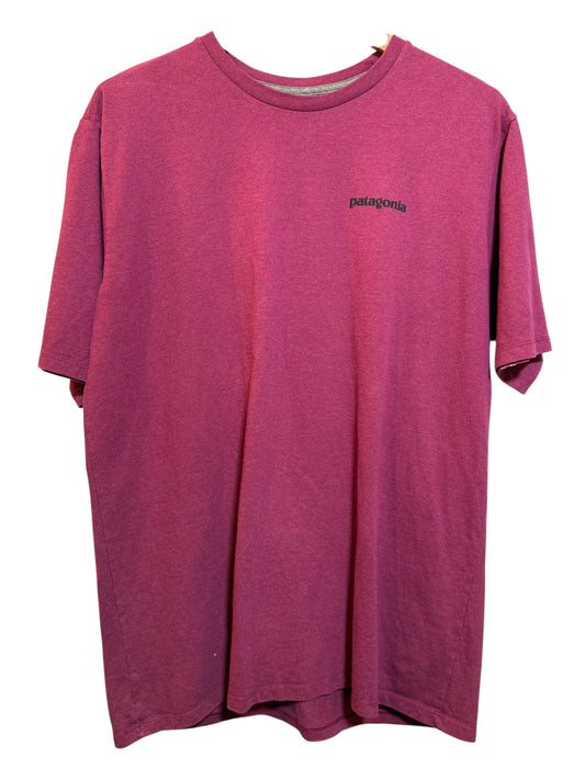 Patagonia Mens Pink T Shirt (Size L)