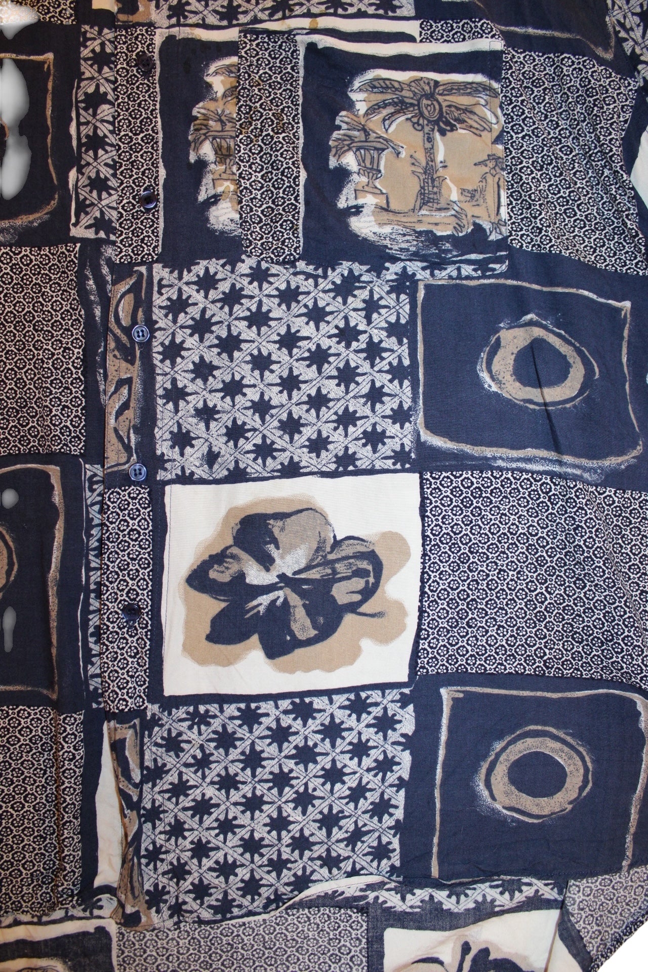 Marc Daniels Mens Hawaiin Shirt (Size XXL)