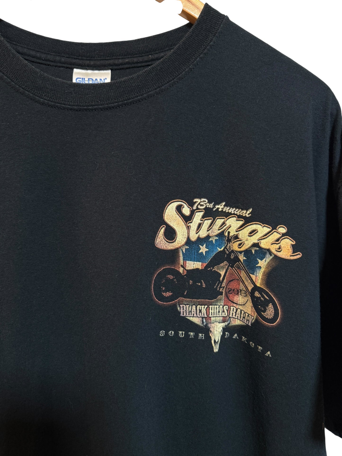 Sturgis Mens Black T Shirt (Size XL)