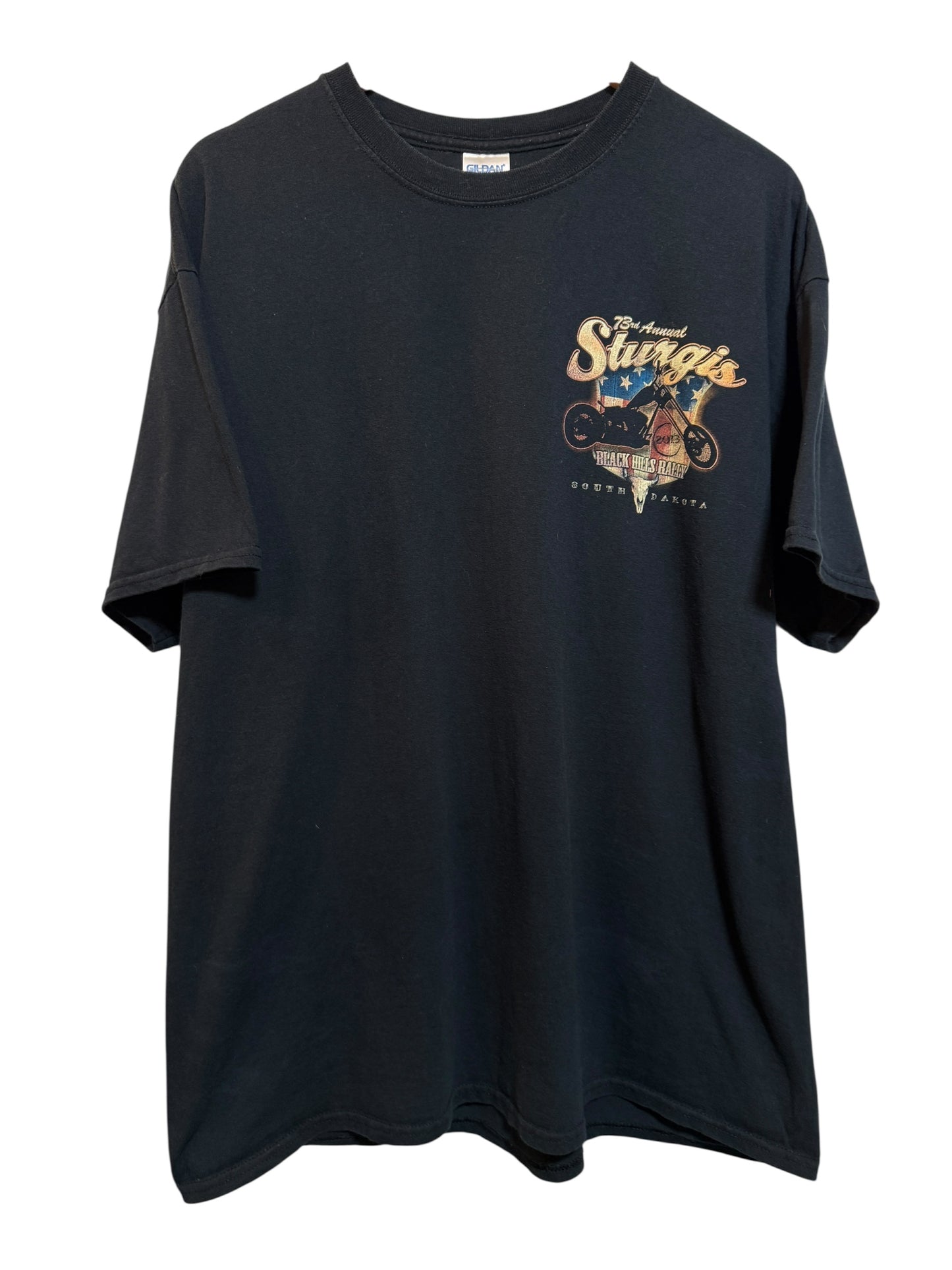 Sturgis Mens Black T Shirt (Size XL)