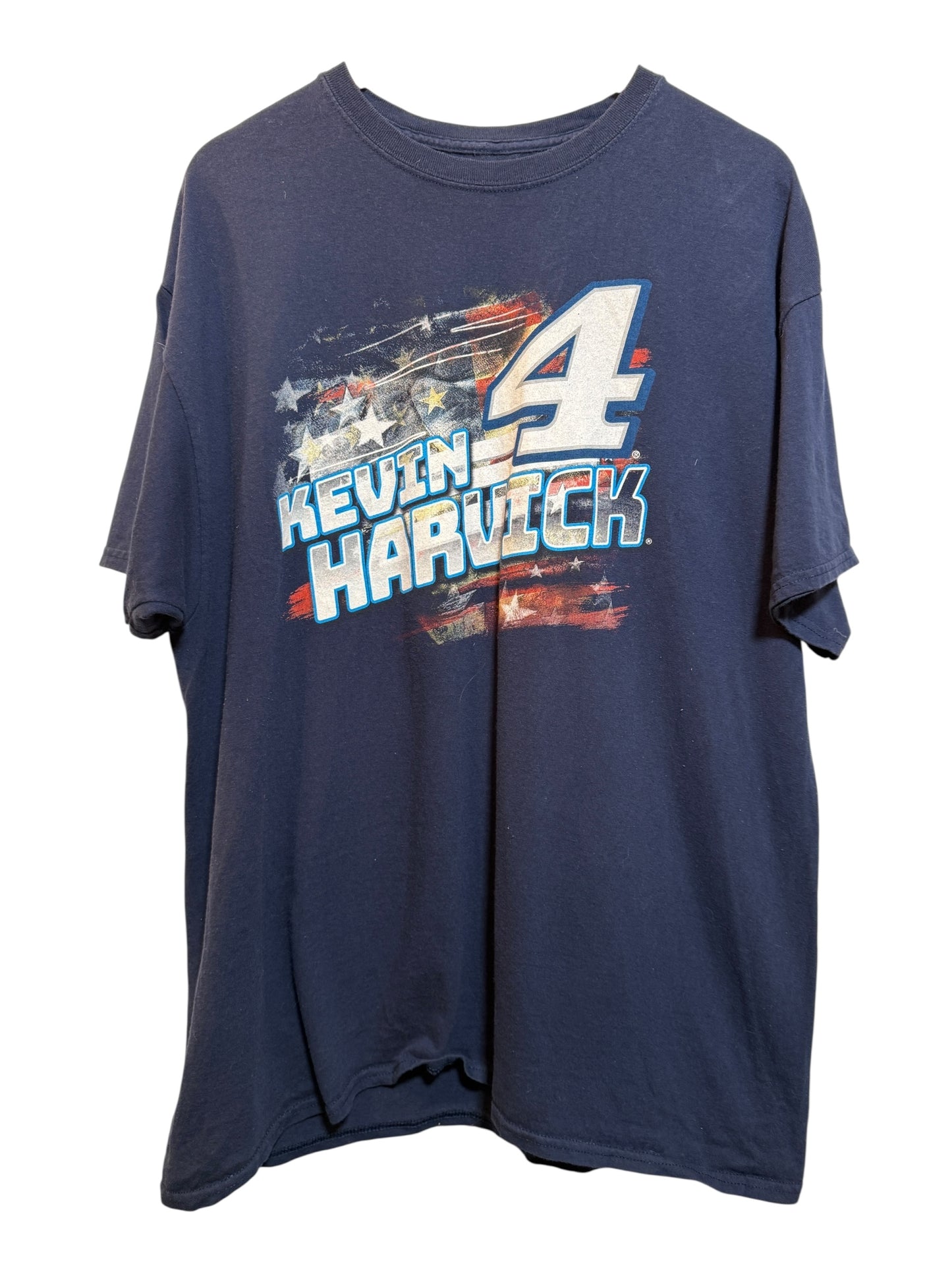 Kevin Harvick Mens Navy T Shirt (Size XL)