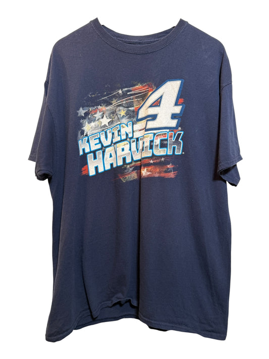 Kevin Harvick Mens Navy T Shirt (Size XL)