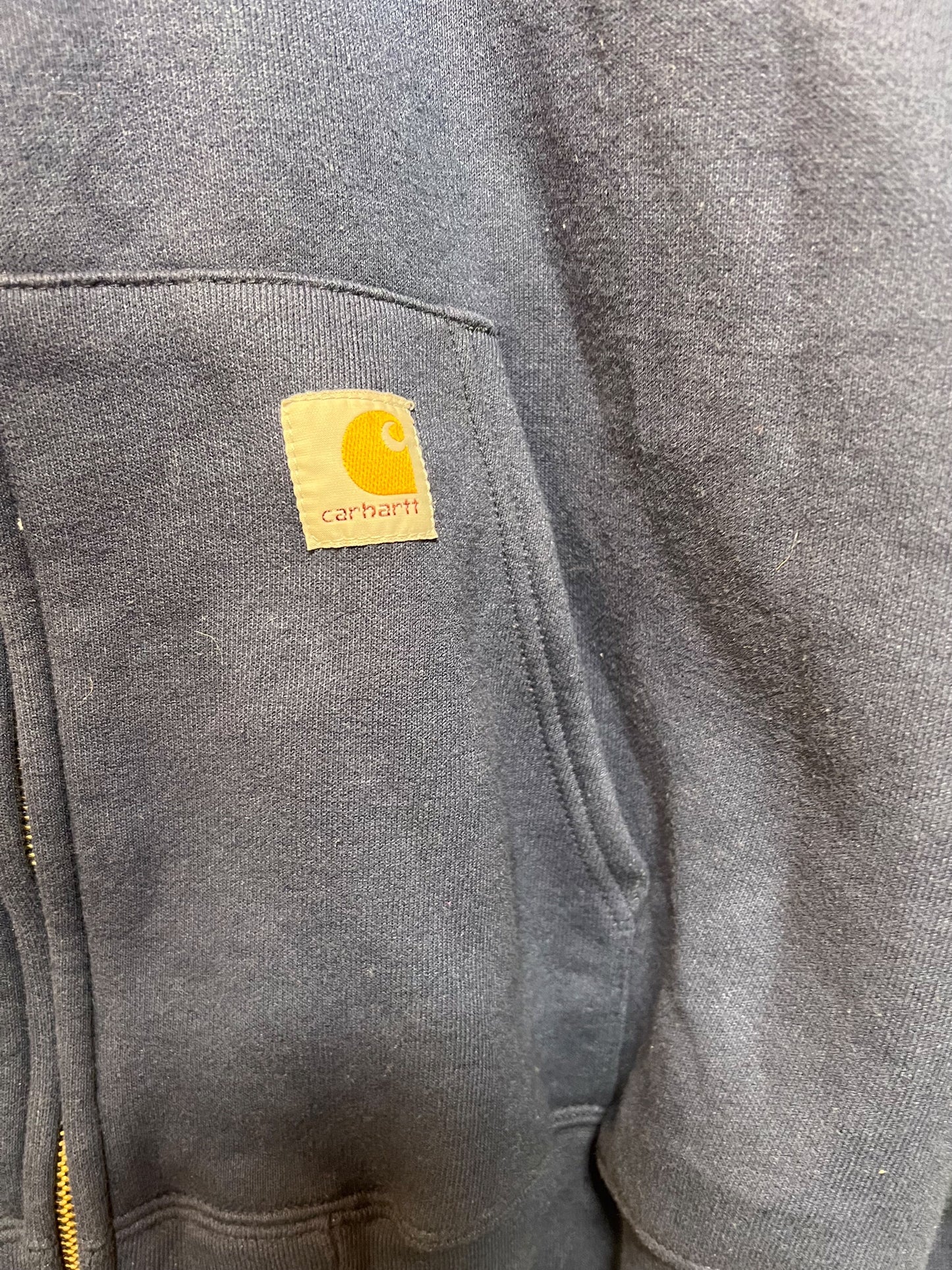 Navy Carhartt Hoodie (Size XL)