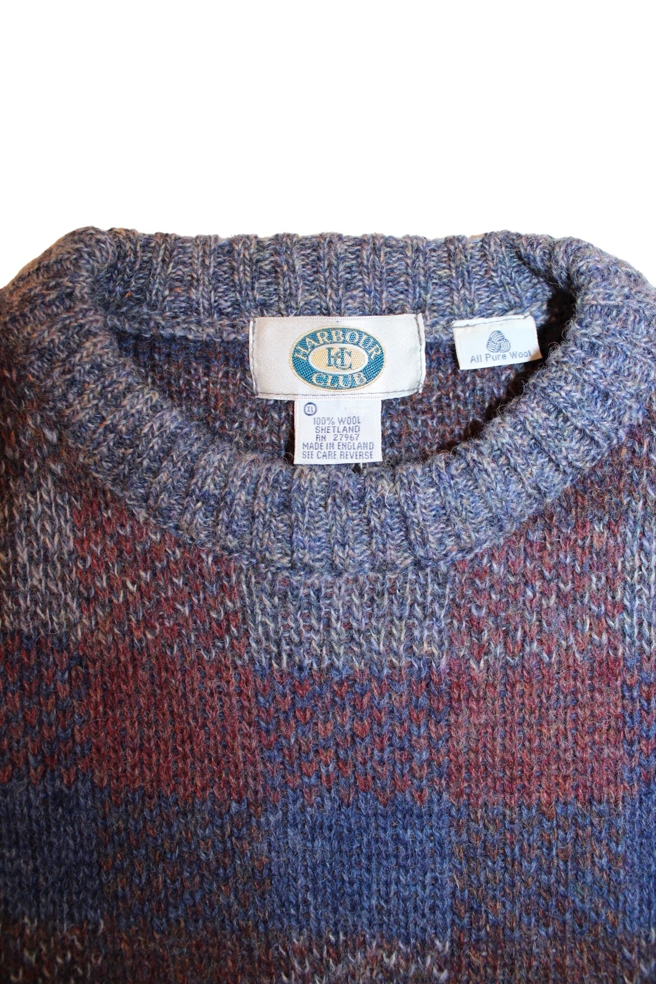 Harbour Club Mens Knitted Sweater (Size L)