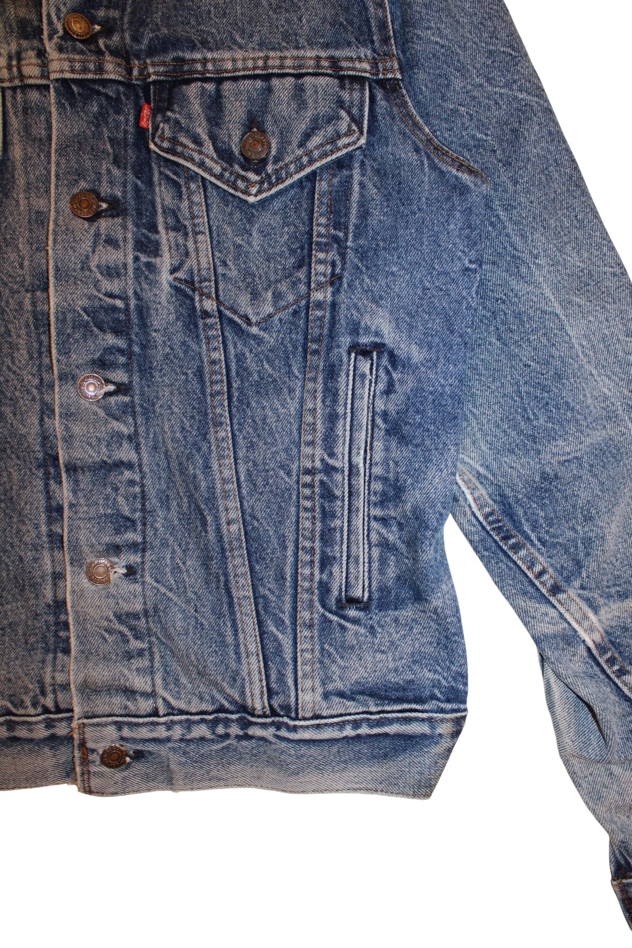 Levi Mens Denim Jacket (Size S)