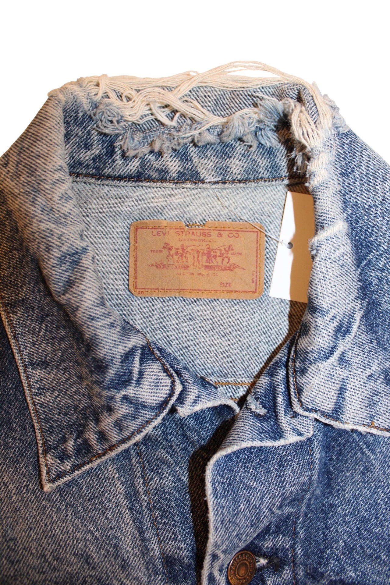 Levi Mens Denim Jacket (Size S)
