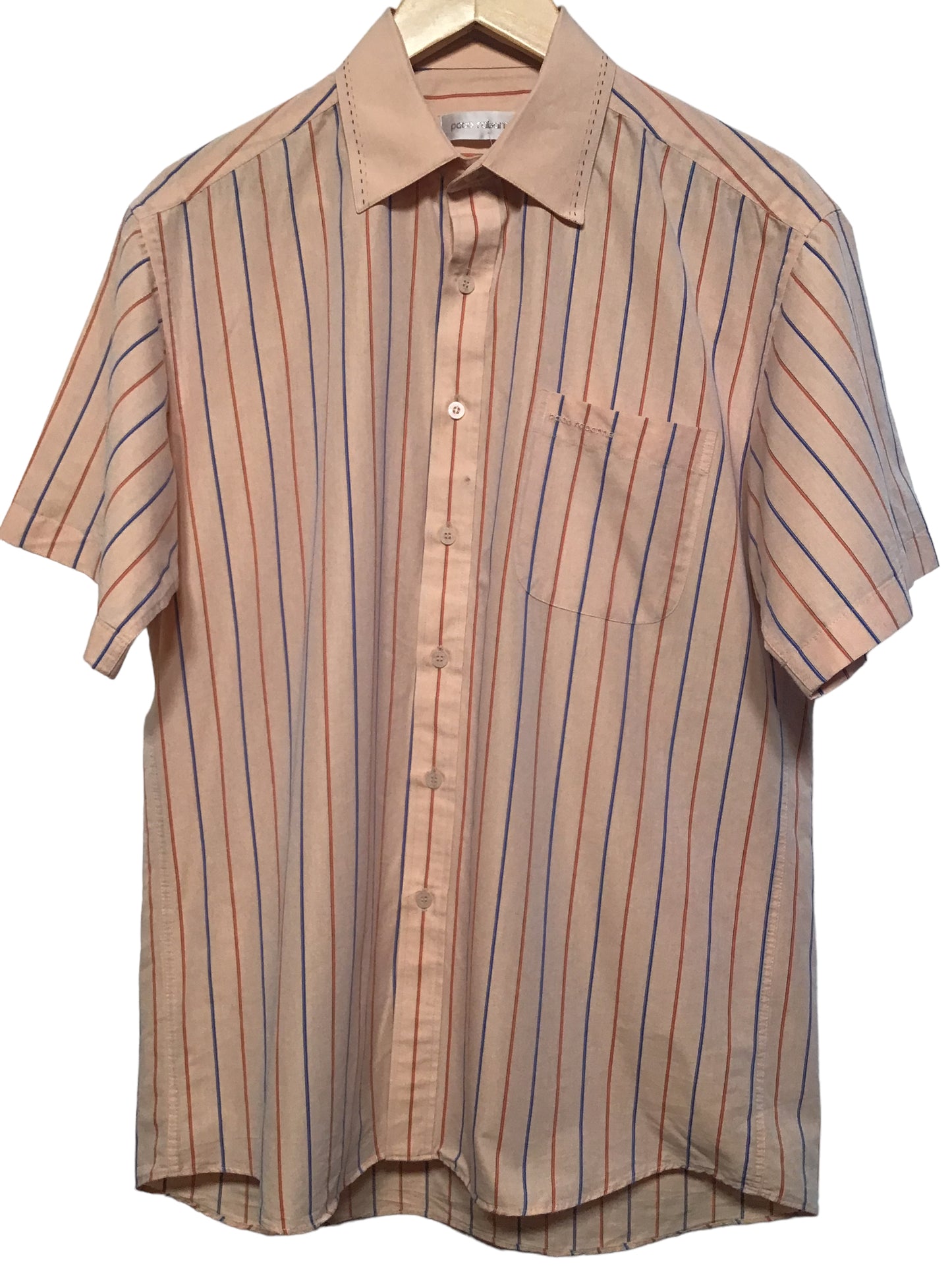 Paco Rabanne Short Sleeved Shirt (Size XL)