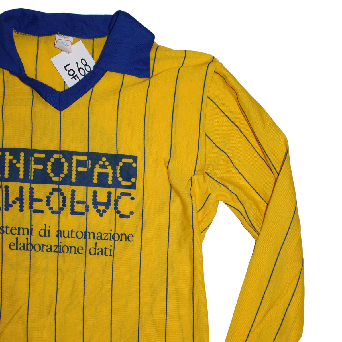 I Go Mens Long Sleeve Football Shirt (Size L)