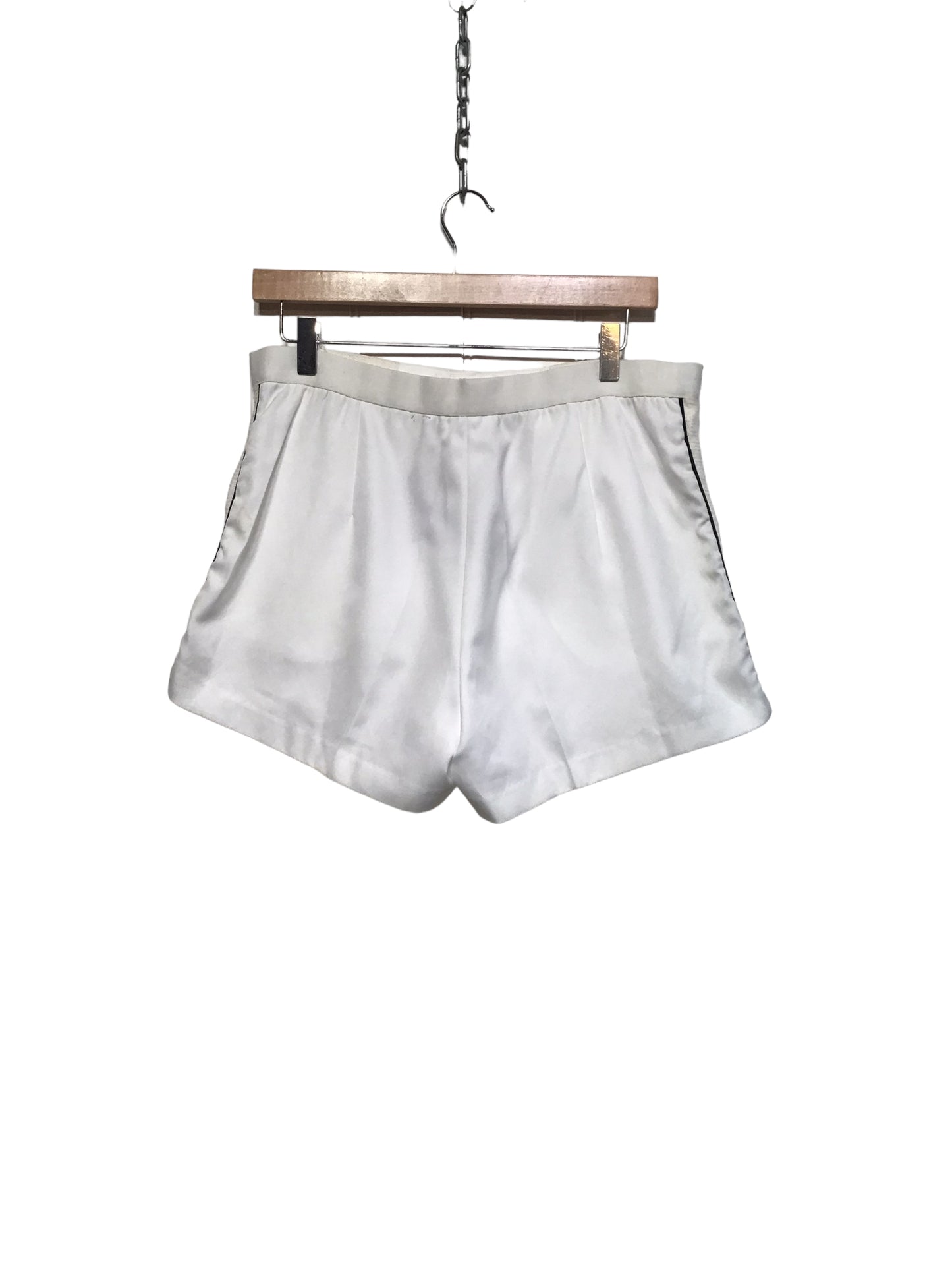 White Button Shorts (Size L)