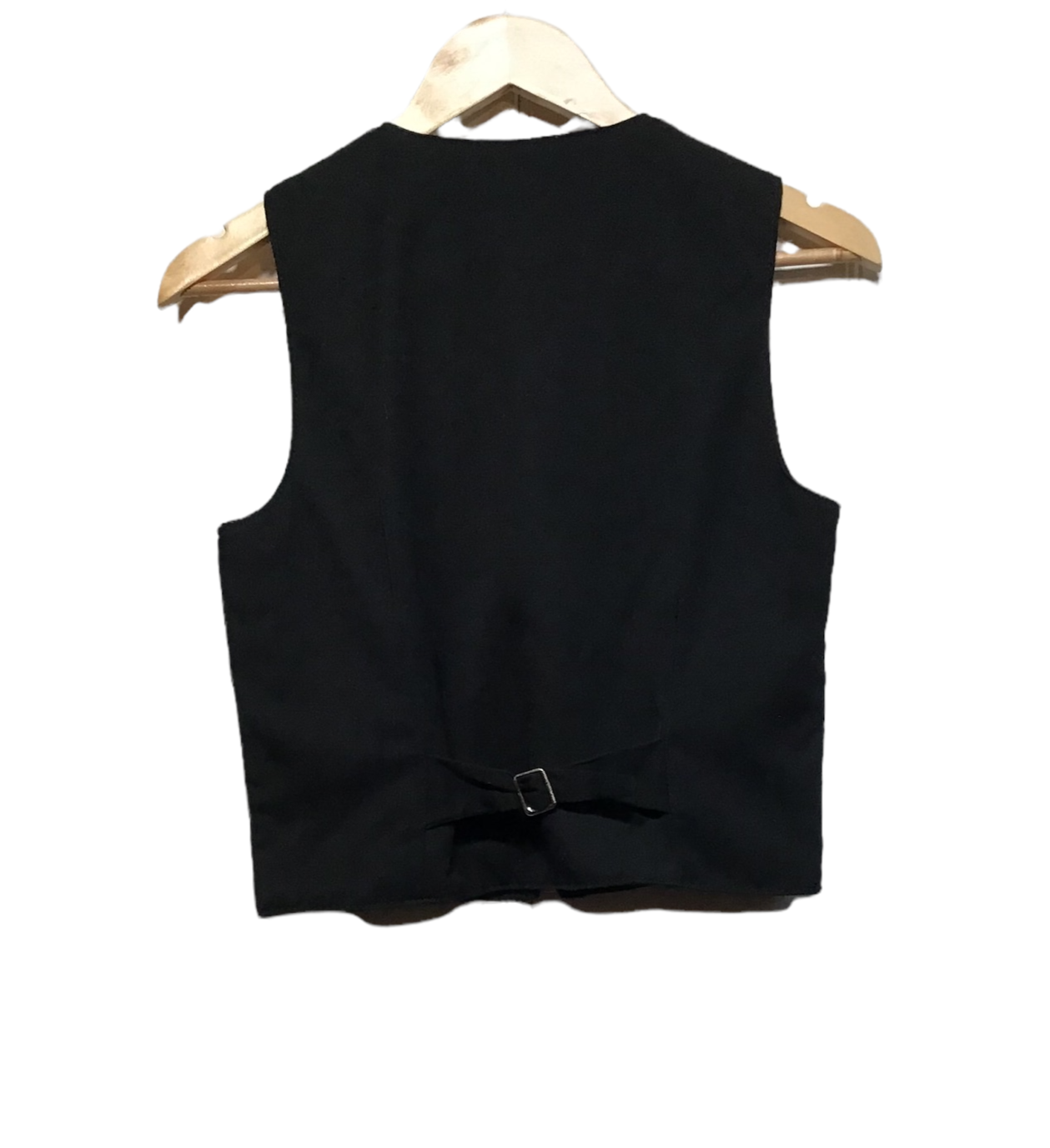 Leather Zipped Waistcoat (Size XS-S)