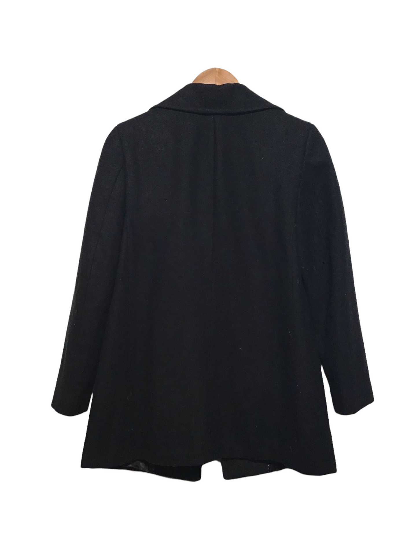 Women’s Black Lined Coat (Size S/M)