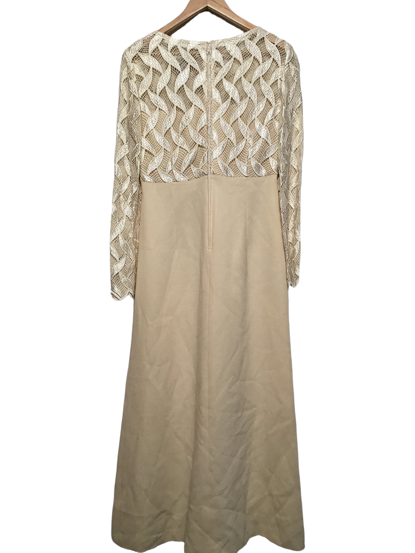 Ivory Evening Dress (Size L)
