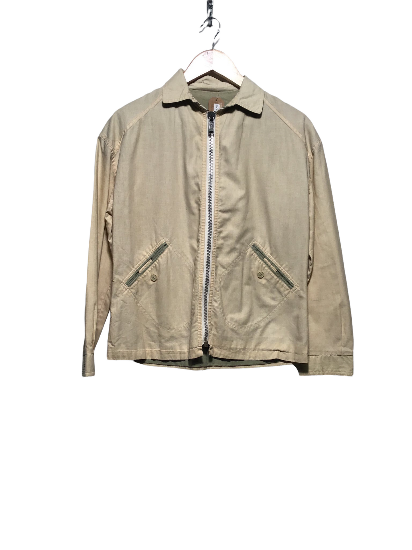 Zip Up Cotton Jacket (Size S)