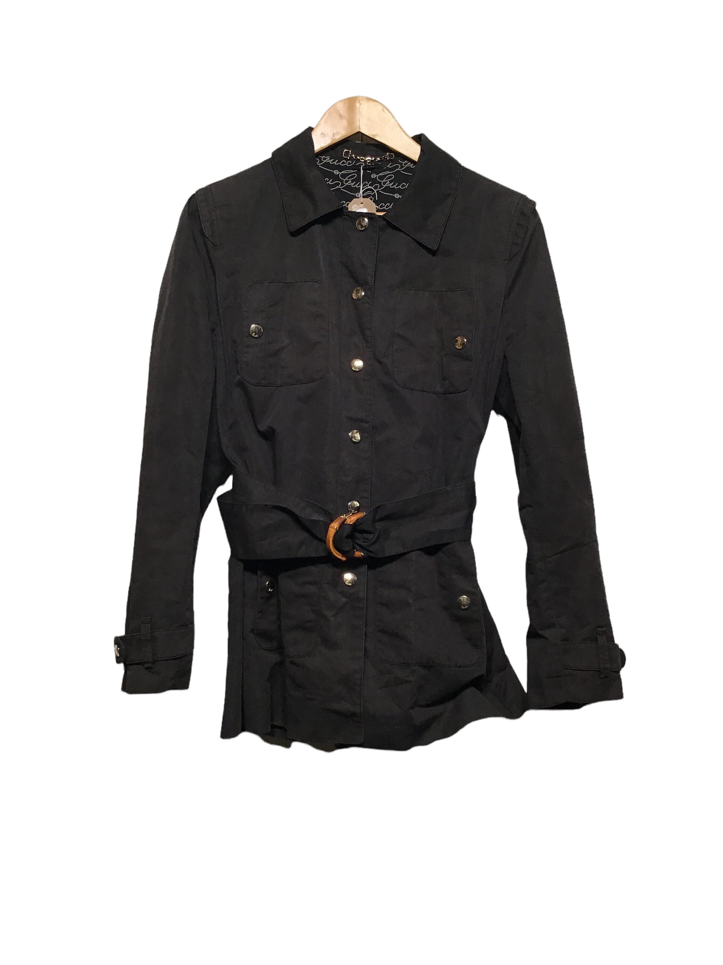 Gucci Jacket with Classic Wooden Buckle (Size S)