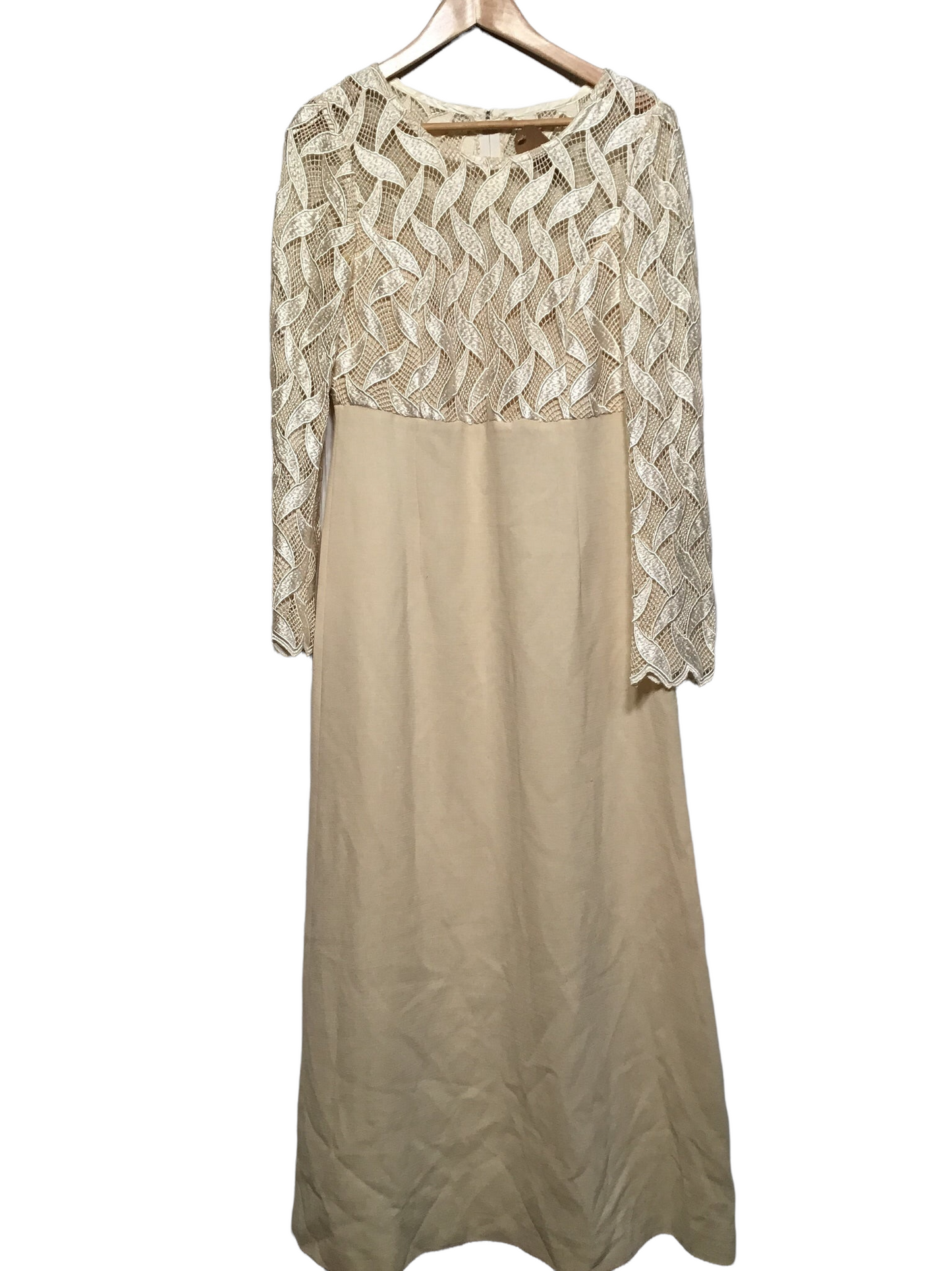 Ivory Evening Dress (Size L)