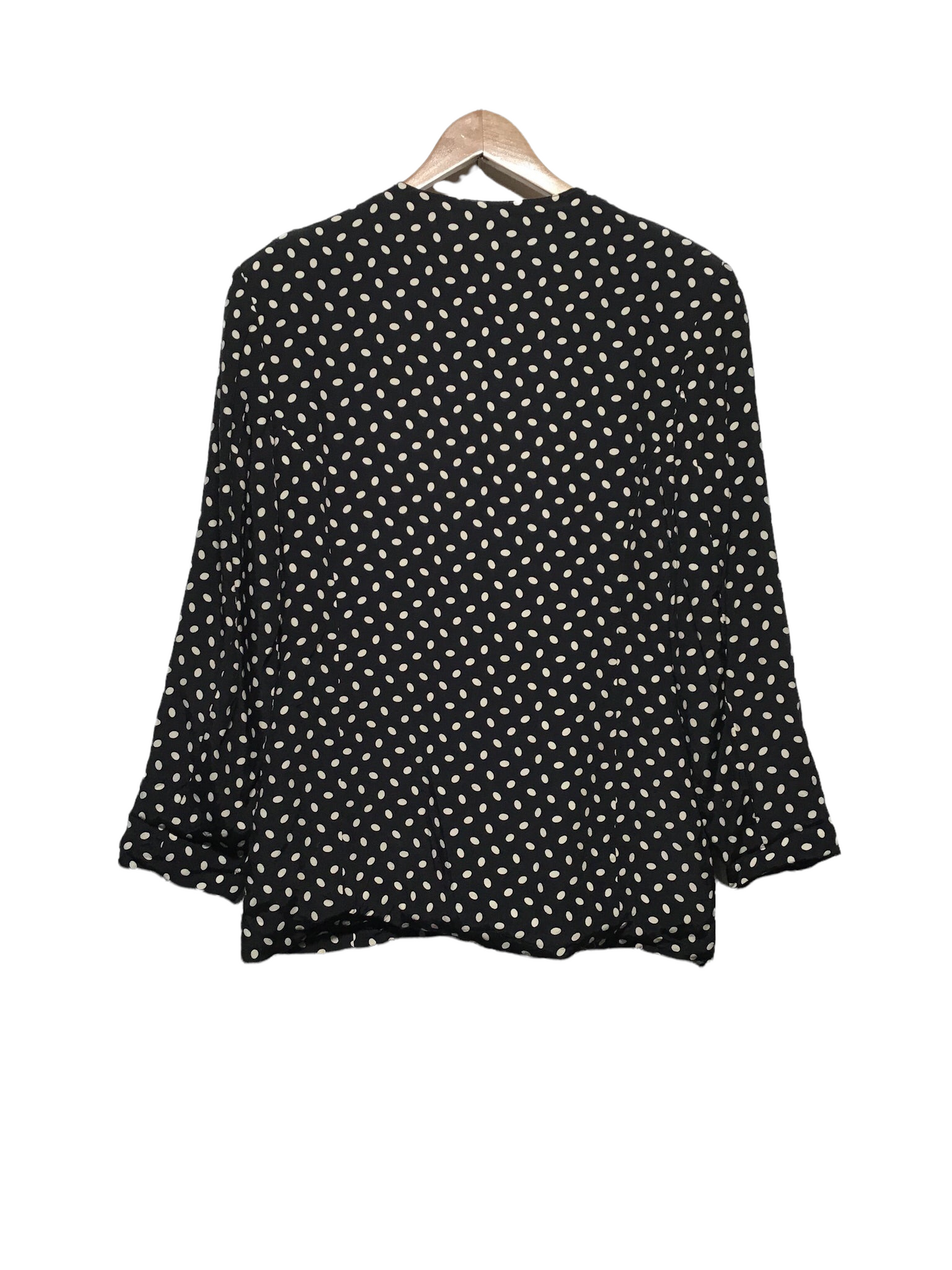 Polka Dot Blouse/ Jacket (Size M)