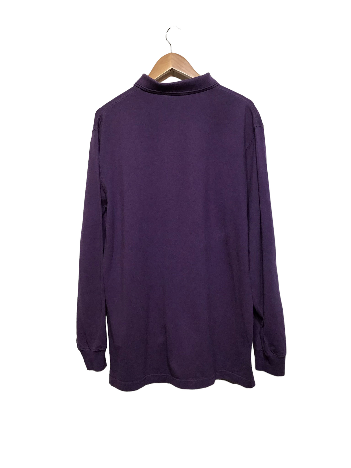 Cotton Traders Purple Long Sleeve Top (Size L)
