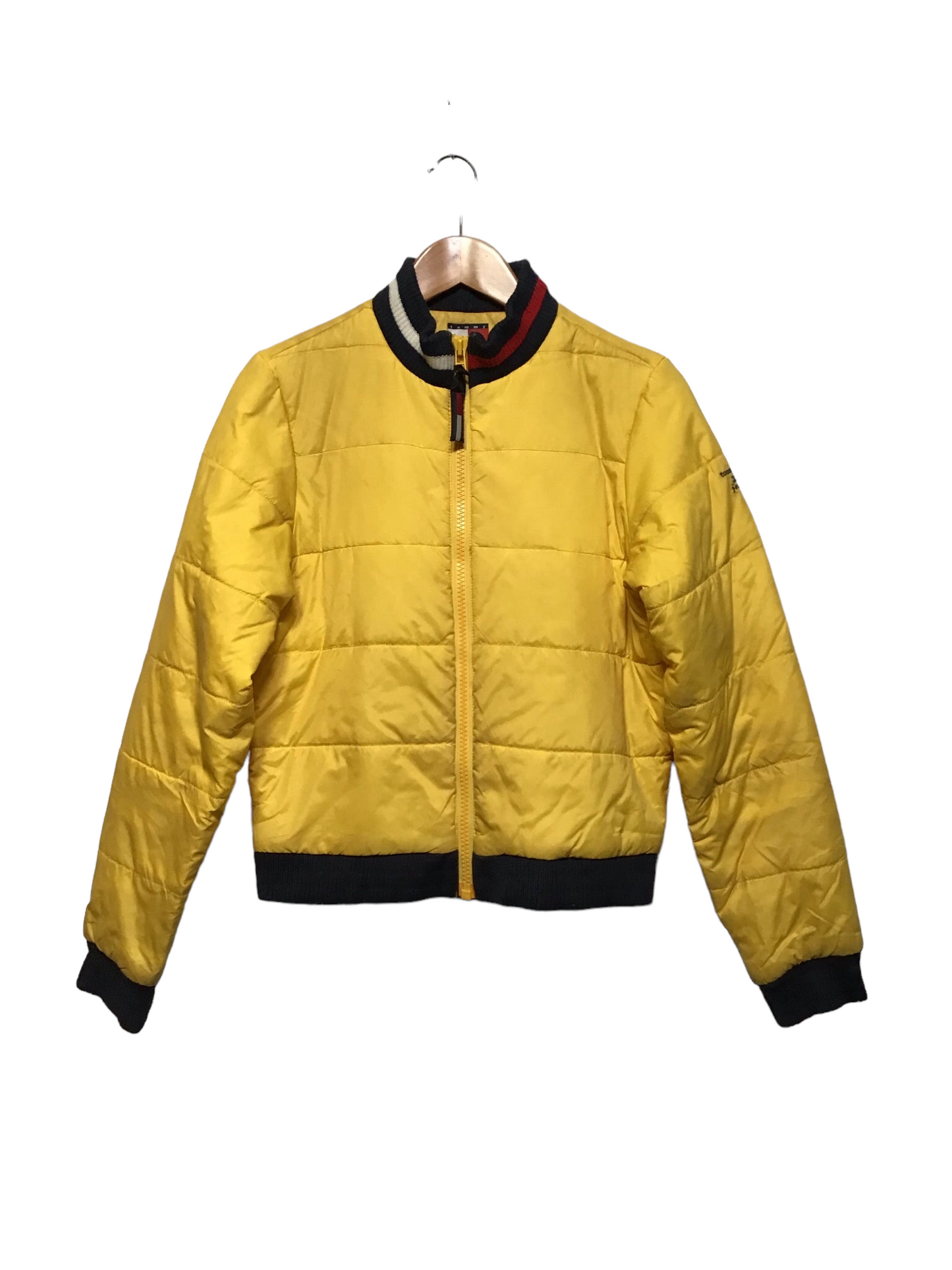 Tommy Hilfiger Yellow Puffer Jacket (Size M)