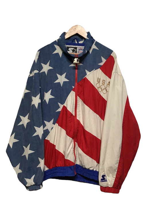 Starter USA Olympics Jacket (Size XL)