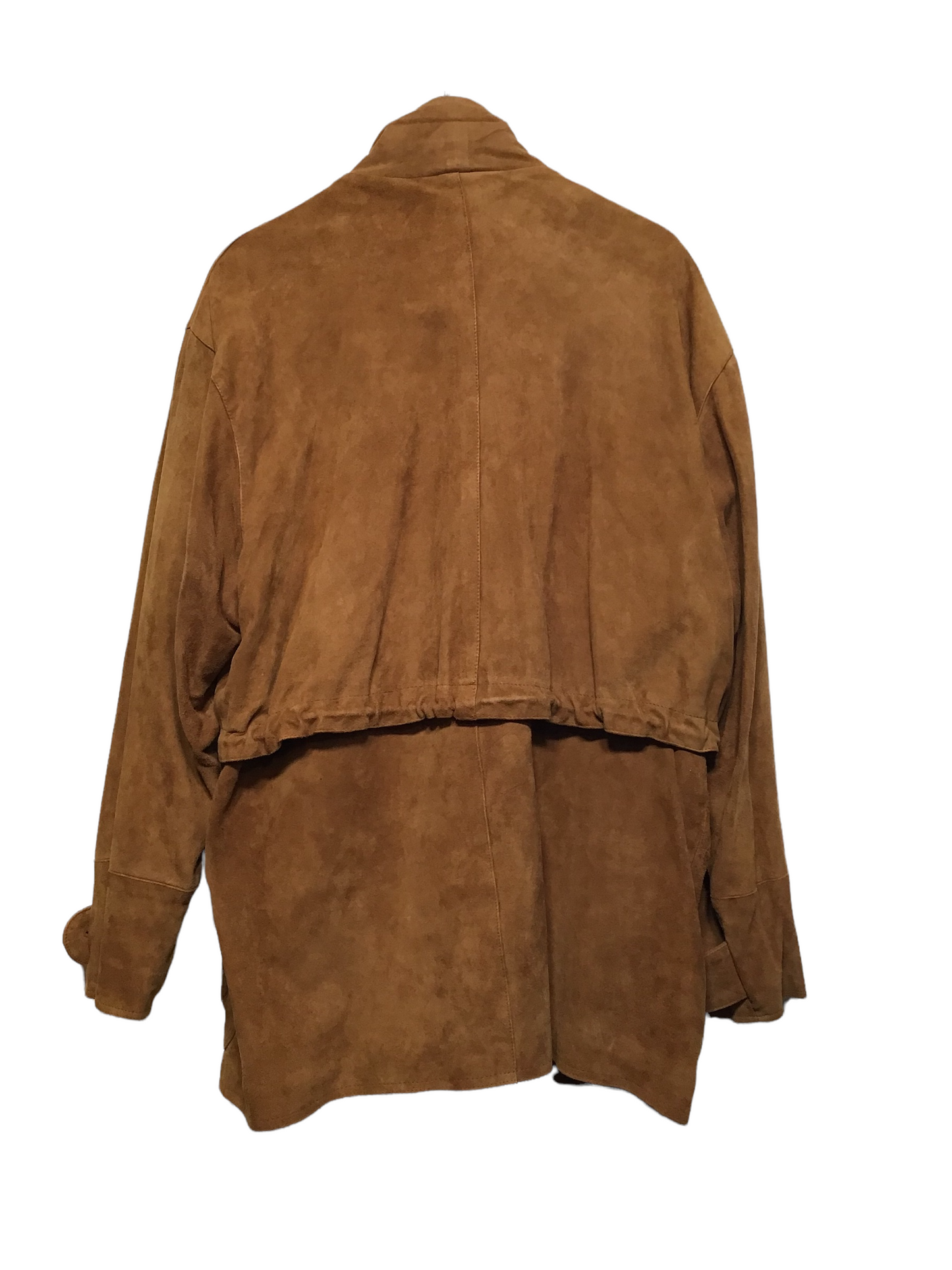 Brown Suede Coat (Size XL)