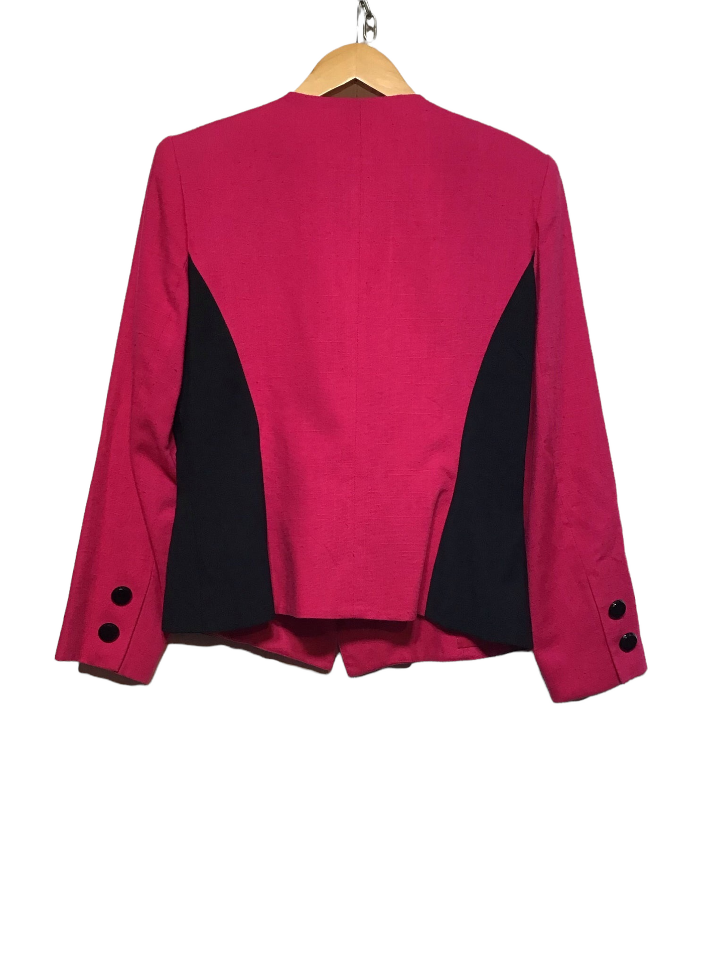 Pink And Black Blazer/Jacket (Size M)