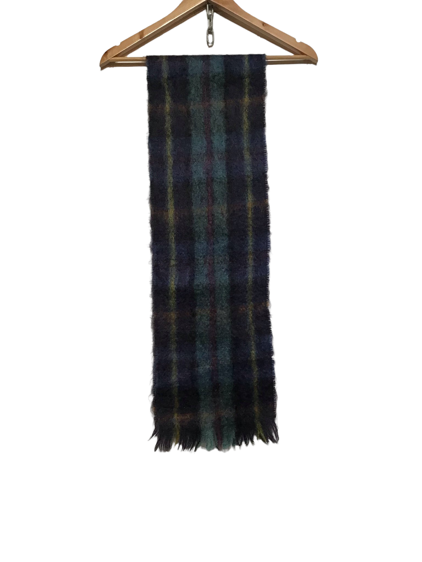Mohair And Wool Multicoloured Scarf