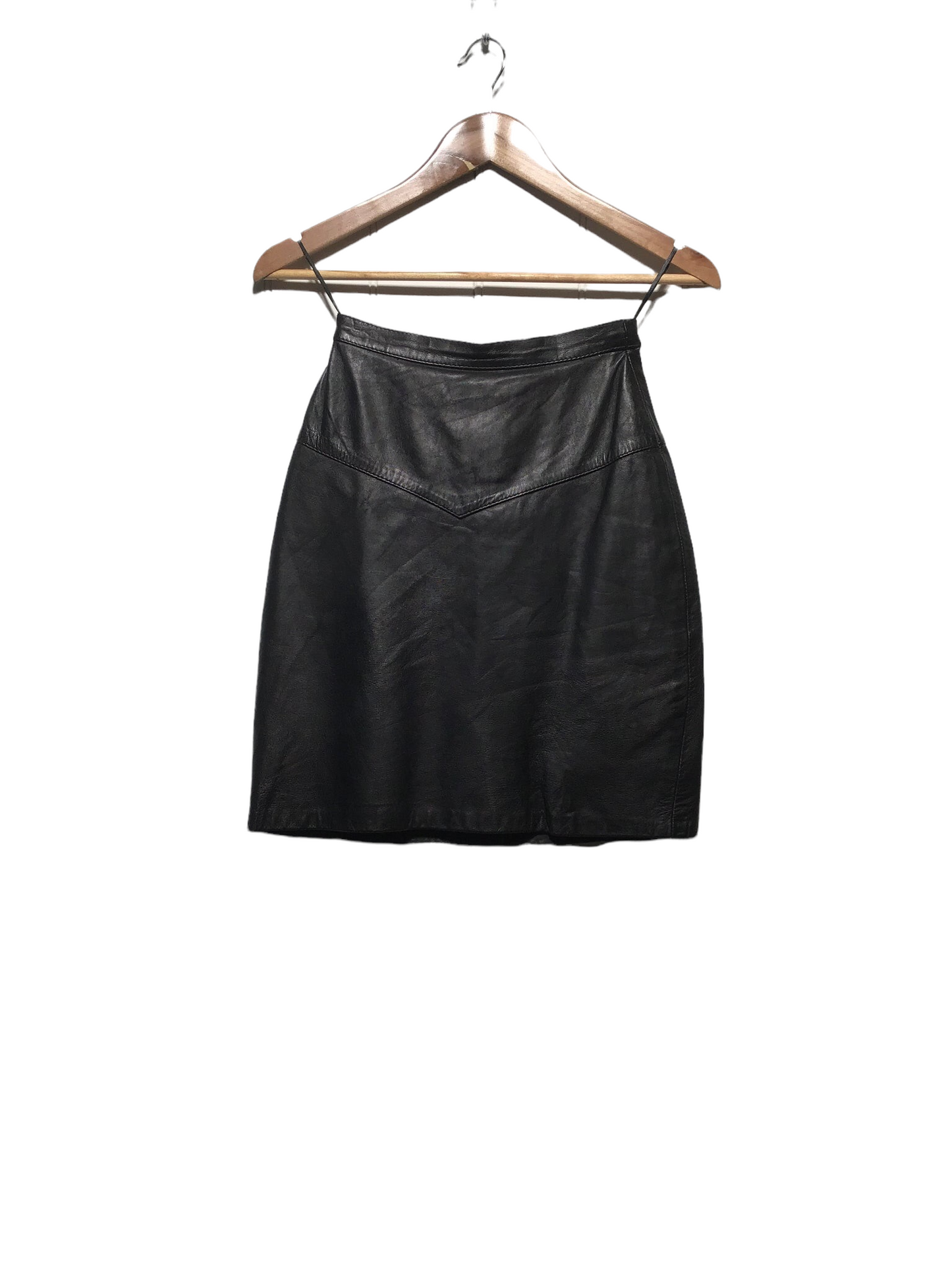 Short Leather Skirt (Size XS)