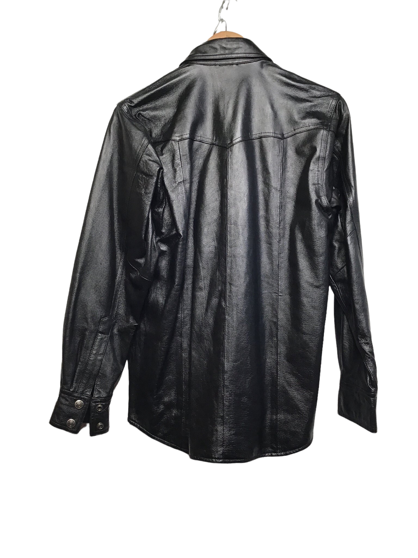 Harley Davidson Leather Shirt Jacket (Women’s Size S)