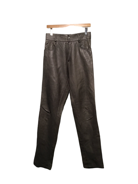 Women’s Leather Trousers (Size S)