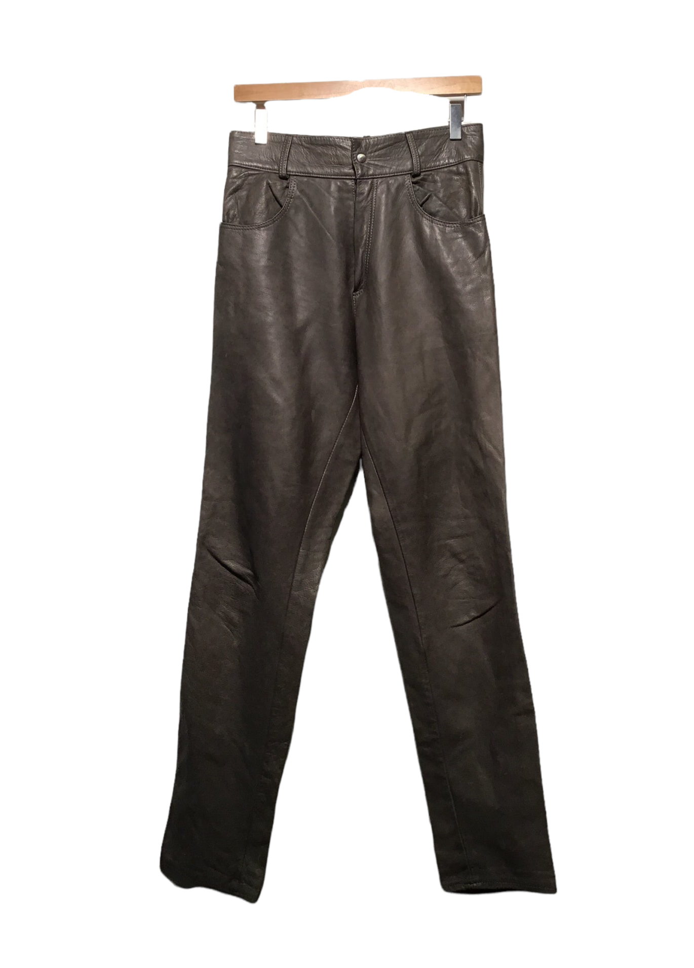 Women’s Leather Trousers (Size S)