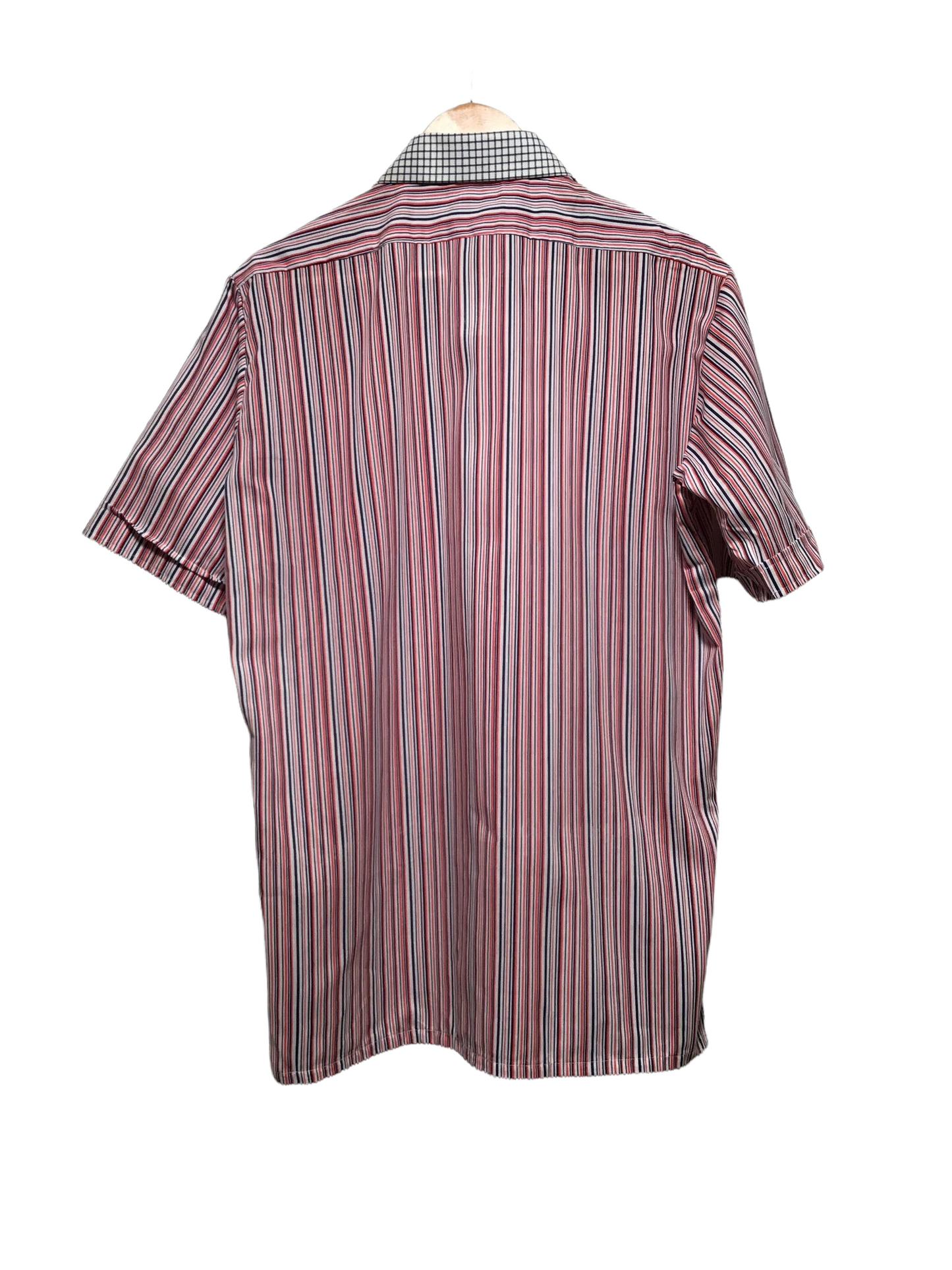 Check and Striped Shirt (Size L)